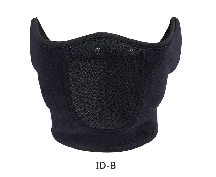 Cycling Half Face Mask Windproof Thermal Balaclava Ski Mask for Outdoor Sports